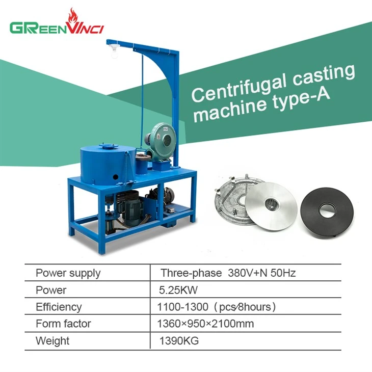 Single-station Manual Metal Spin Casting Machine (2)